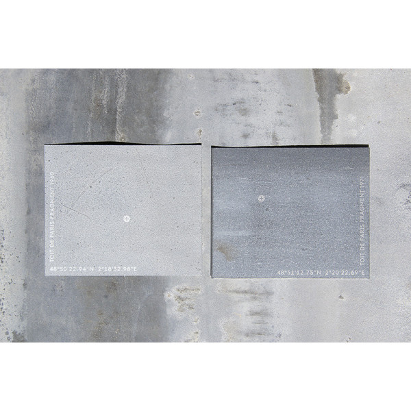 Morceau toit de Paris authentique - Fragment