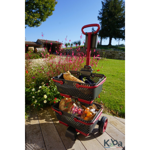 Chariot Kaba pour paniers Kajo - MV Industrie 100 % Made in France
