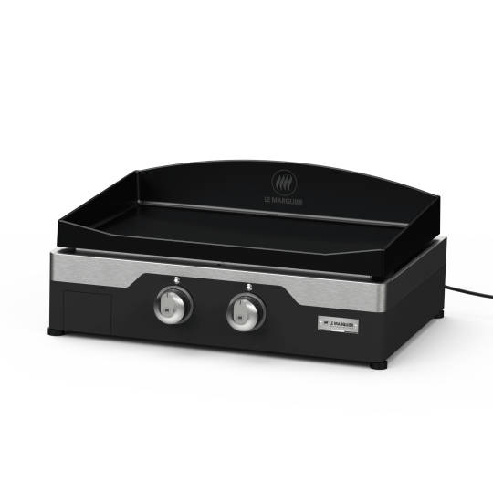 Plancha duo en fonte émaillée électrique - Allure 260 - Le Marquier