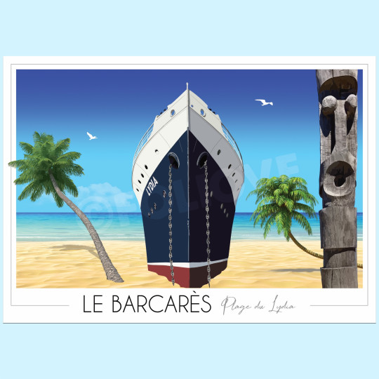 Affiche de Barcares - Lydia - Foliove