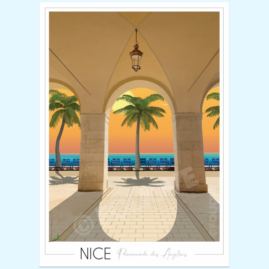 Affiche de Nice - Foliove