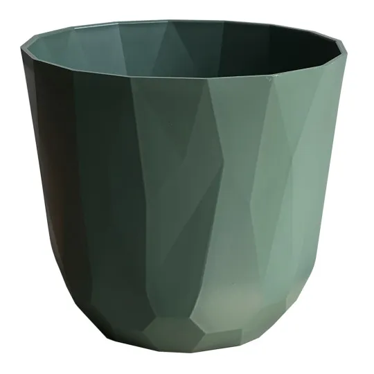 Cache-pot CHAPELU à facettes Quartz - 3 tailles 4 coloris