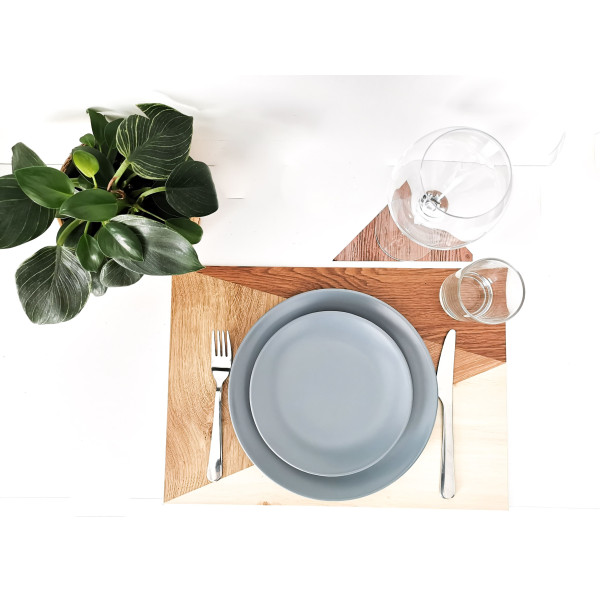 Set de table bois - Market - Leewalia