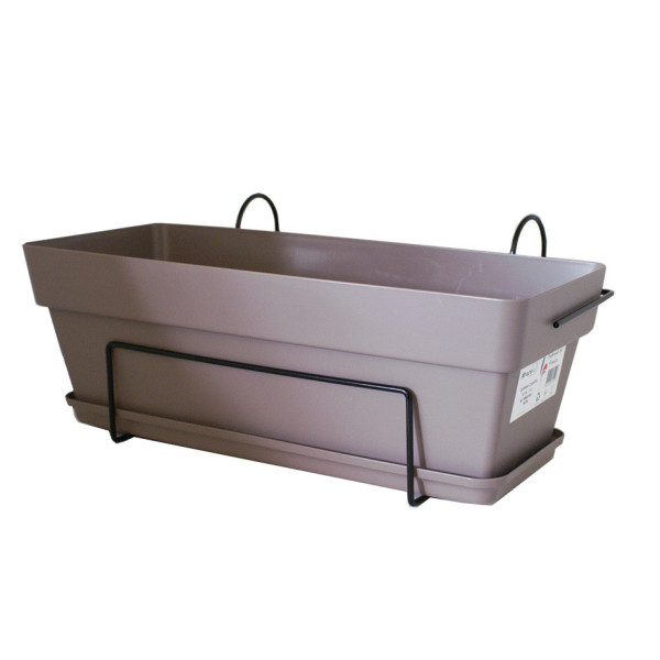 Kit jardinière Cocoripot 50 cm + plateau + support - Chapelu