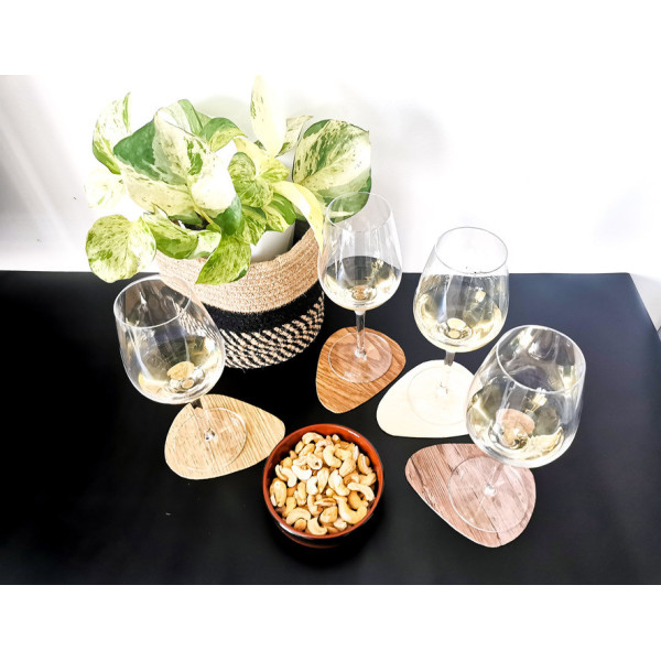 Dessous de verre original - Peeble - Leewalia