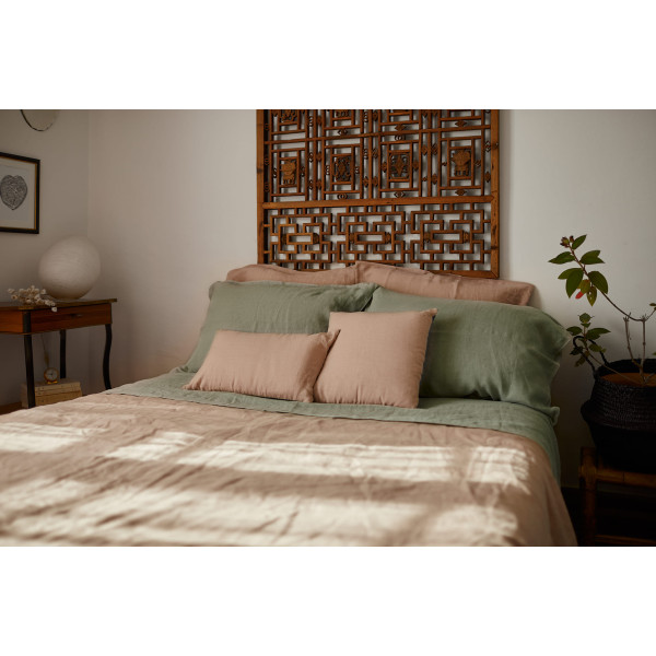 Housse de couette en lin lavé - Laurence Carroy