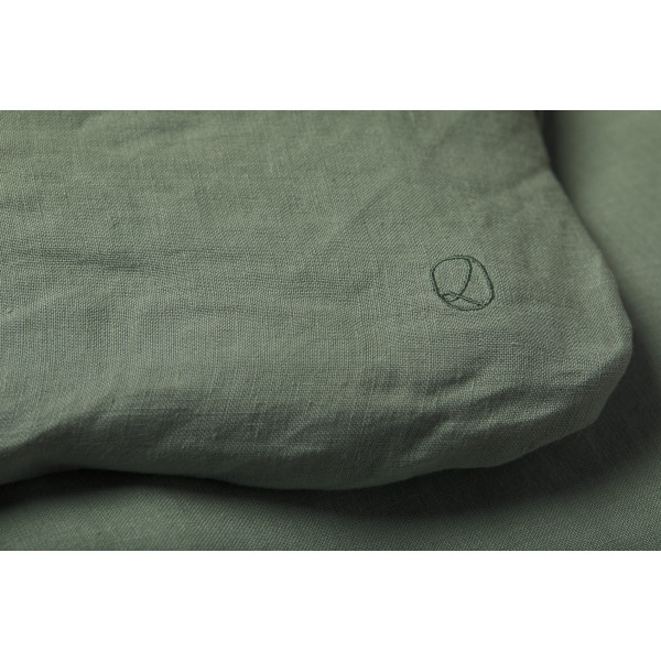 Drap housse en lin lavé - Laurence Carroy