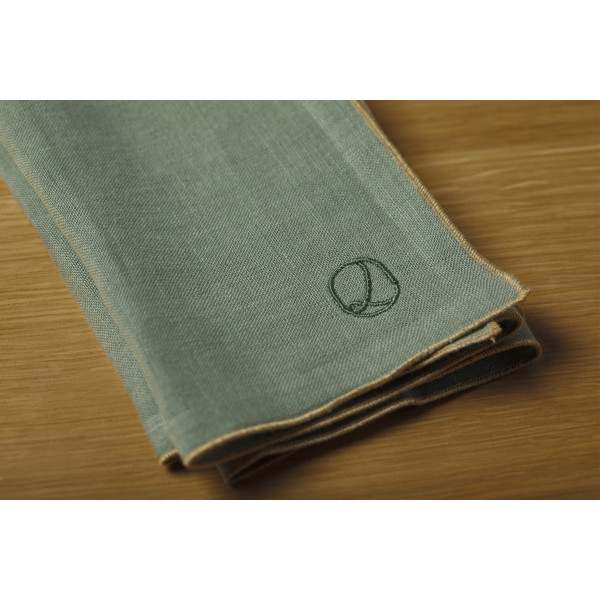 Serviette table en lin lavé - Laurence Carroy