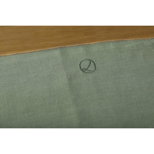 Chemin de table en lin lavé - Laurence Carroy