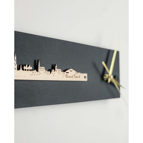 Horloge murale Clermont-Ferrand - Je Suis Art