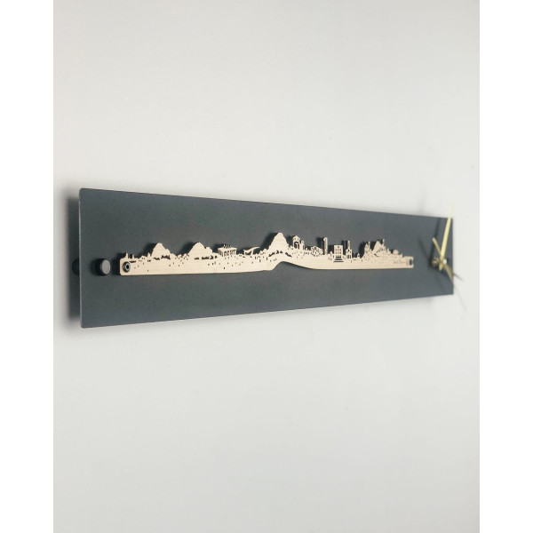 Horloge murale Saint-Étienne - Je Suis Art