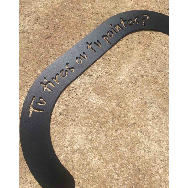 Anneau de lancer pétanque - Je Suis Art