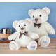 Ours en peluche blanc - Maïlou