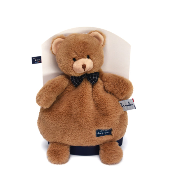Bouillotte peluche micro onde ours brun - Maïlou