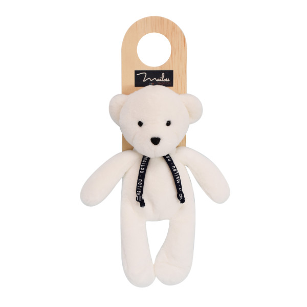 Peluche doudou MAILOU TRADITION Ours Dorlotin 23cm - 6 coloris