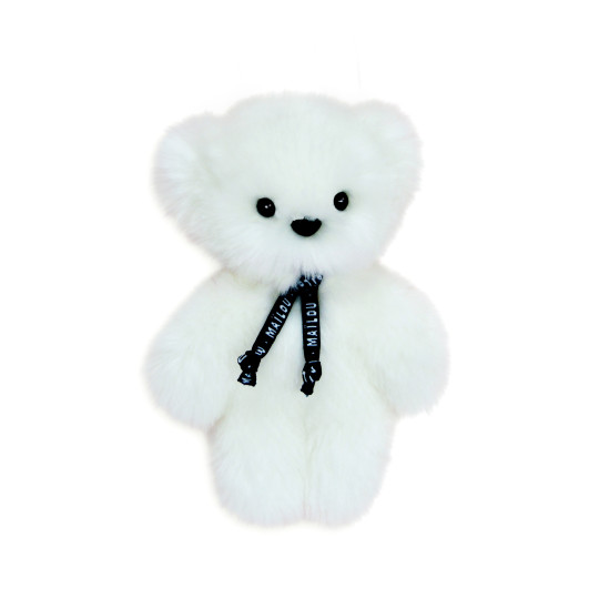 Doudou ours Blanc - Le Petit Frenchie - Maïlou