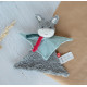 Doudou âne en coton bio - Maïlou