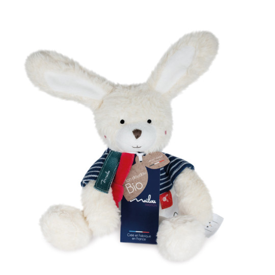 Peluche lapin en coton bio - Maïlou