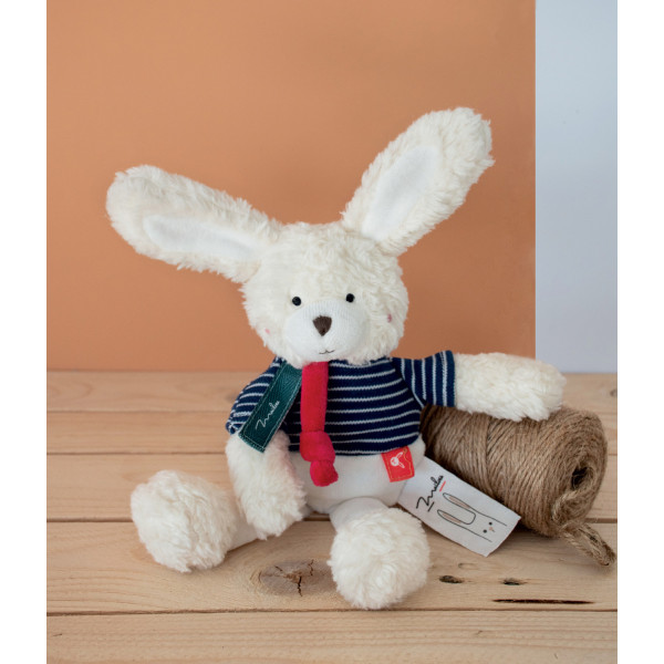 Peluche lapin en coton bio - Maïlou