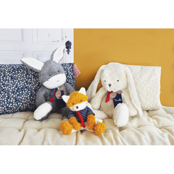 Peluche renard en coton bio - Maïlou