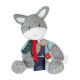 Peluche âne en coton bio - Maïlou