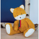 Doudou pantin renard en coton bio - Maïlou