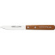 Couteau d'office 9cm crantée 1mm - Manche cerisier des bois - Nogent 3 Étoiles