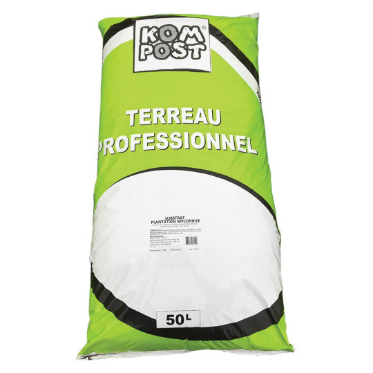 Terreau enrichi avec compost - Racine