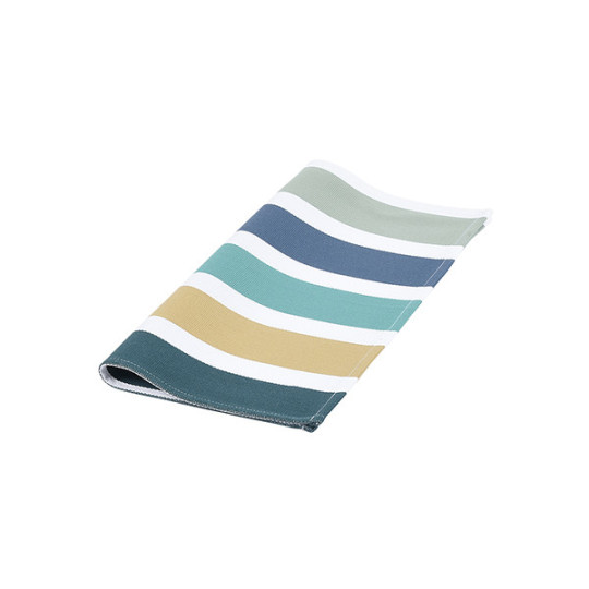 Serviette de table ARTIGA coton Bio coloris Garlin Ocean