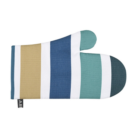 Gant de cuisine ARTIGA en coton Bio Garlin Ocean