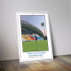 Affiche PANENKA du stade Gabriel Montpied de Clermont-Ferrand 50x70cm