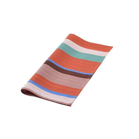 Serviette de table à rayures ARTIGA 100% en coton Hosta
