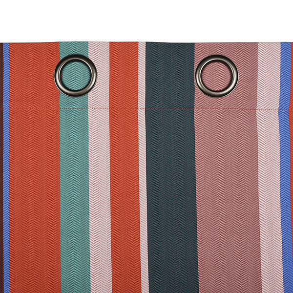 Rideau prêt à poser à rayures ARTIGA en coton Hosta