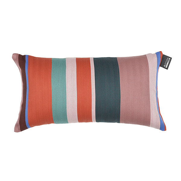 Petit coussin à rayures ARTIGA en coton Hosta