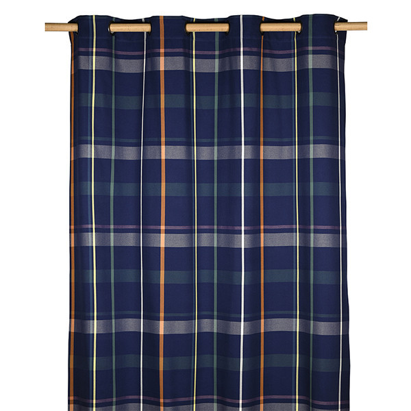 Rideau prêt à poser à rayures ARTIGA en coton Nousse