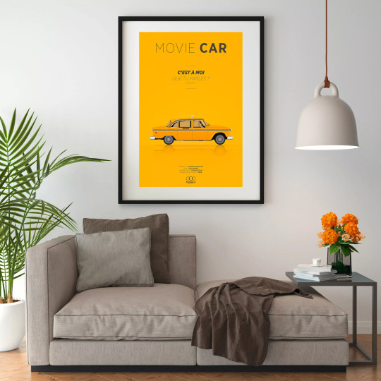 Affiche FORMULE-A du taxi de Taxi Driver format 50x70cm