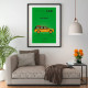 Affiche FORMULE-A du Ford Explorer Jurassic Park format 50x70cm
