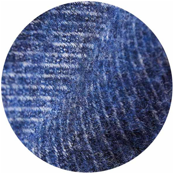 Couverture en laine TOISON D'OR Le Cannet Marine 240x300cm