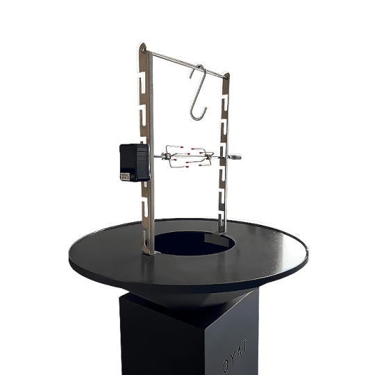Rôtissoire manuelle OYAT pour brasero 78, 82, 88, 96 et 98