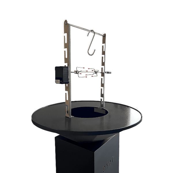 Rôtissoire manuelle OYAT pour brasero 78, 82, 88, 96 et 98