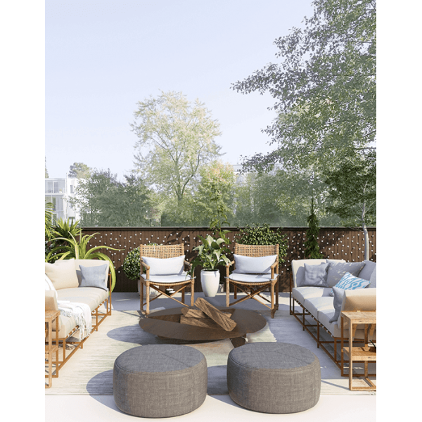 Brasero de sol OYAT Bonne Anse feu de camp - 3 tailles