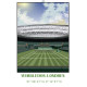 Affiche TRENTE A du Stade Wimbledon Londres 50x70cm