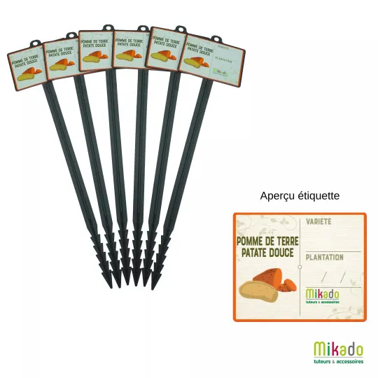 6 jalons MV INDUSTRIE pour pommes de terre