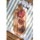 Planche à découper LE REGAL La Salaison en chêne (couteau non inclus) 35x14cm