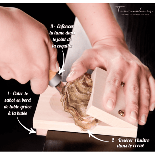 Sabot cale huîtres TOURNABOIS Edition limitée