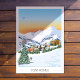 Affiche FOLIOVE de la station de Font Romeu - 3 tailles