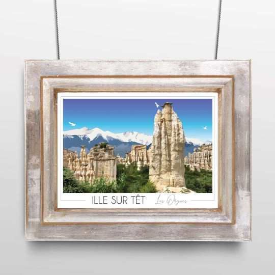 Affiche FOLIOVE des Orgues de l'Ille-sur-Têt - 3 tailles