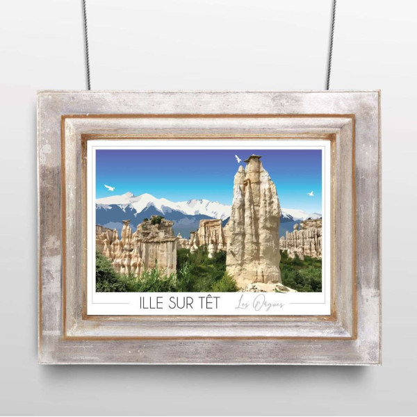 Affiche FOLIOVE des Orgues de l'Ille-sur-Têt - 3 tailles