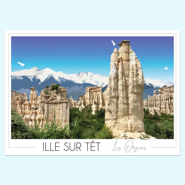 Affiche FOLIOVE des Orgues de l'Ille-sur-Têt - 3 tailles