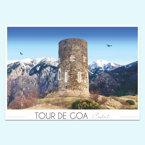 Affiche FOLIOVE de la Tour du Goa - 3 tailles